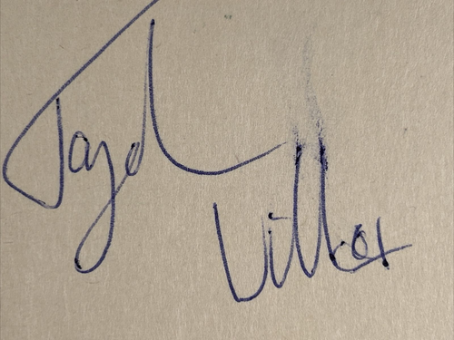Toyah Willcox signierte Karte Original authentisch aus der Sammlung von Barry M - Bild 2 von 14