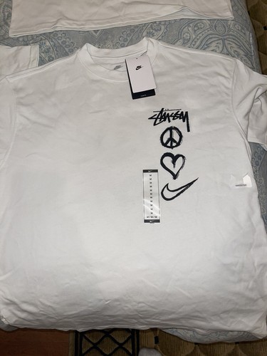 nike x stussy peace love