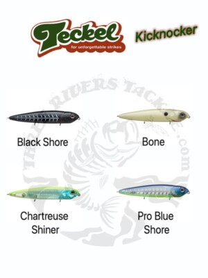 Teckel Kicknocker PUP Walking Topwater Bait - Choose Color