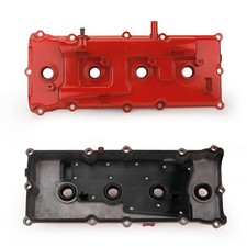 Upgrade Aluminum  silver  Valve Cover Set with Bolts  Oil Cap  Gaskets  Spark