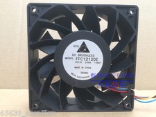 PC Cooling Fan 12cm 12V DC 2.4A 200CFM Brushless Motor 4Pin Connector FFC1212DE