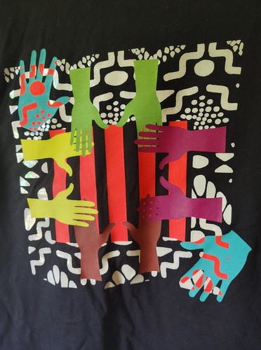 Kids X-Large Black T-Shirt Graphic by Sharone Black History Month 2022 - Picture 2 of 4