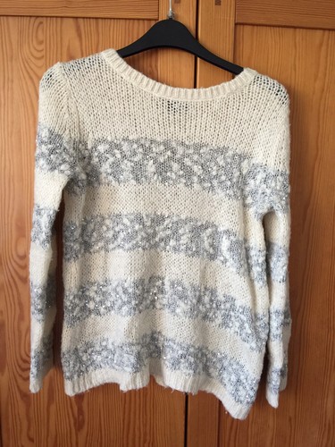 Sparkly Topshop Christmas Jumper Top 