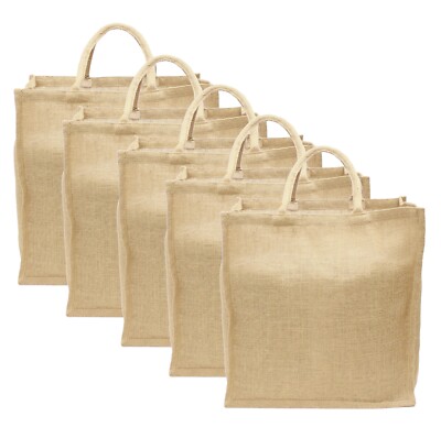 Burlap Shopping Bags 16