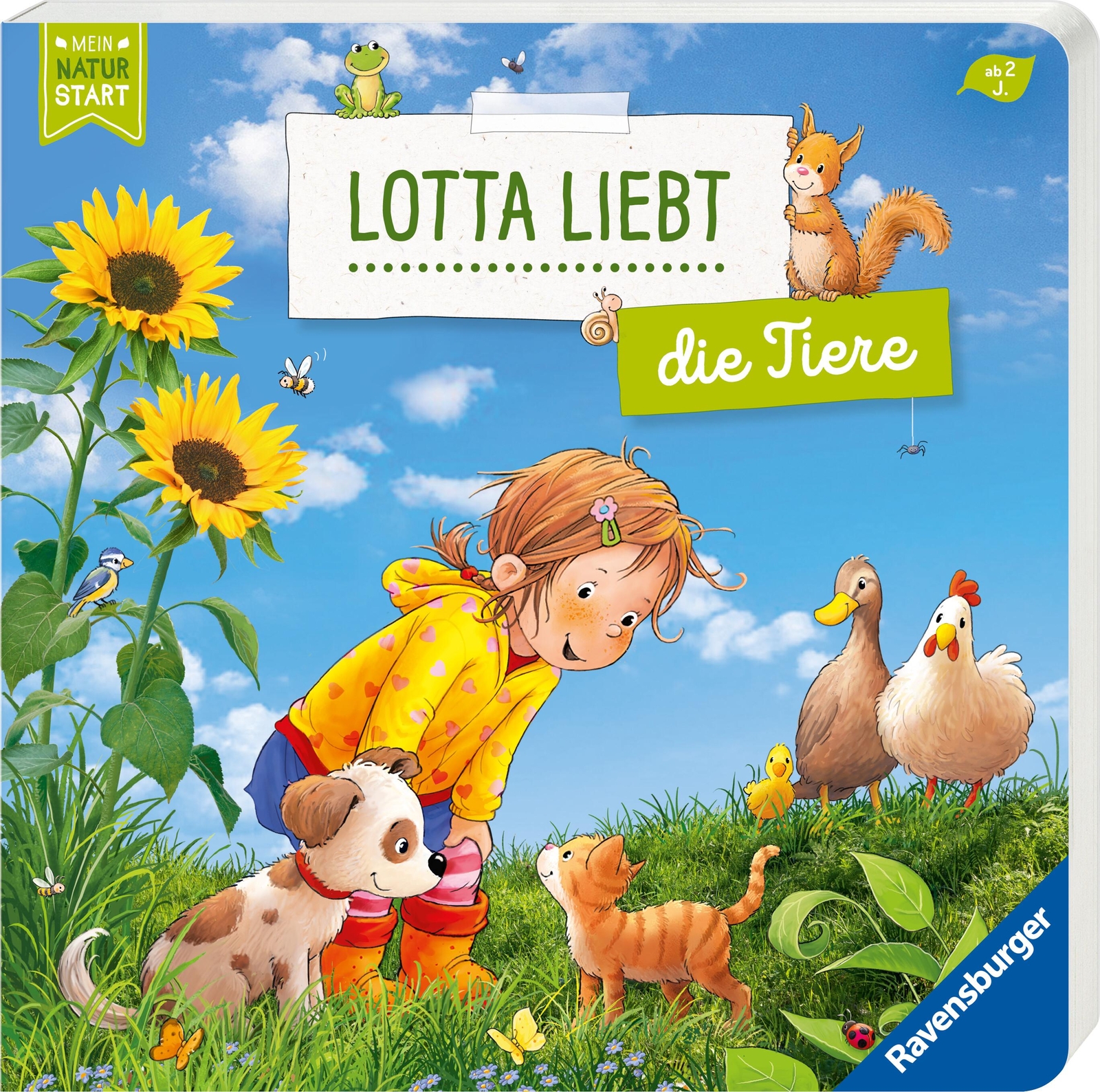Thumbnail - Lotta Liebt Die Tiere - Sach-bilderbuch Über Tiere Ab 2 Jahre,