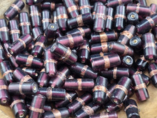 220 PCS BLACK PURPLE TUBE JEWELRY CRAFT MAKING LOOSE BEADS