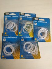 Lot of 5pk. Slip Joint Washer 20 total 1 1/4" x 1 1/4"