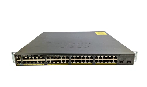 Cisco WS-C2960X-48LPD-L 48-Port Gigabit PoE+ Switch 2 x 10G SFP+