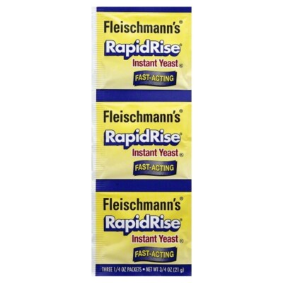 FLEISCHMANN'S RAPID RISE FAST ACTING INSTANT YEAST