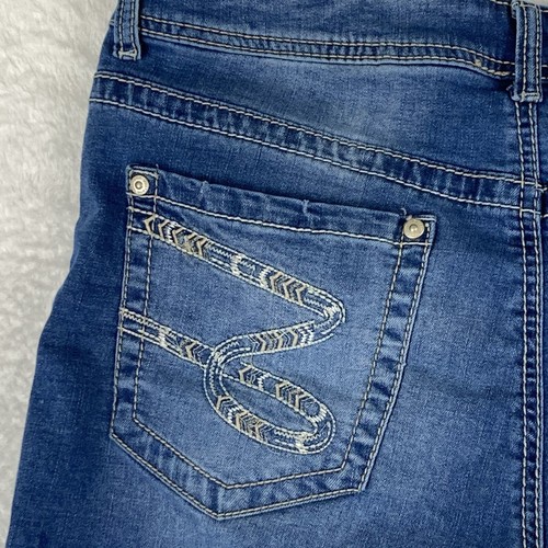 Seven 7 Damen Bermuda Jeansshorts Größe 14 (32 Taille gemessen) - Bild 16 von 19
