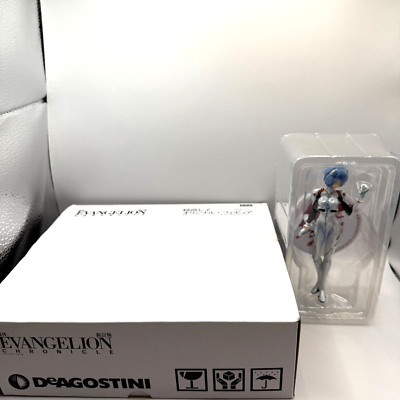 Evangelion Chronicle Rei Ayanami Figur DeAgostini Limited Official Statue Neu