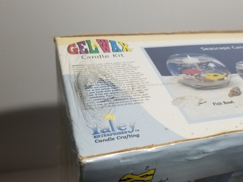 Vintage Yaley Gel Wax Candle Kit, Make 2 Seascape Candles Kit. Kids, Toys, Y1. - Picture 9 of 11
