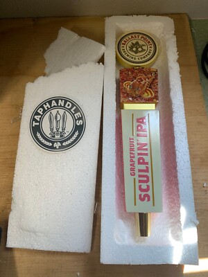 BALLAST POINT BREWING CO. GRAPEFRUIT SCULPIN IPA BEER TAP HANDLE EXCELLENT
