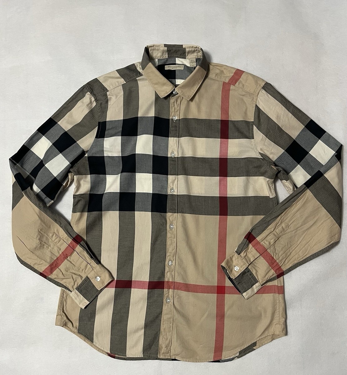 BURBERRY Shirt Men L | eBay