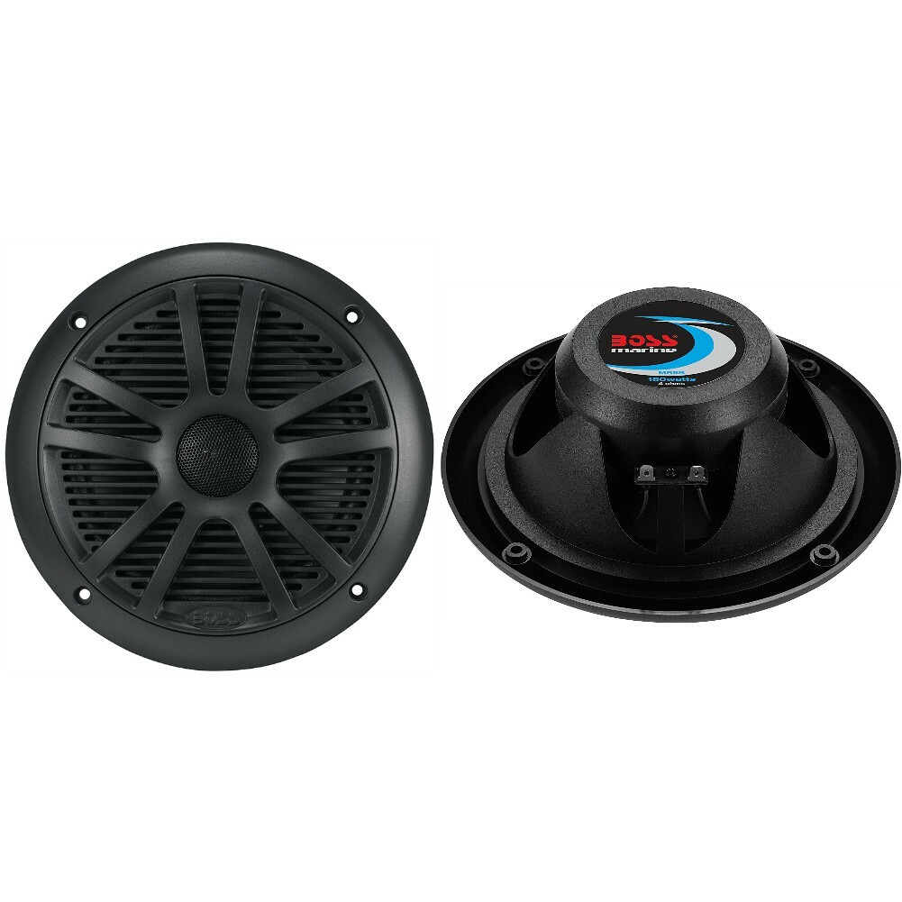 2 ALTOPARLANTI BOSS AUDIO SYSTEMS MR6B 165 mm 180 watt max + 5 sticker omaggio