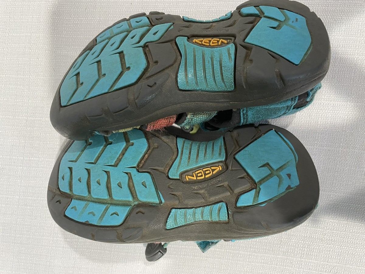Turquoise keen sandals shop