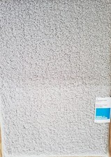 Light Gray Boucle Memory Foam Bath Rug, 17" X 24" NWT