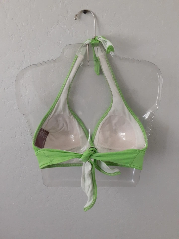 Bikini Halter Merona Verde Neón Talla L Foto 2 de 4