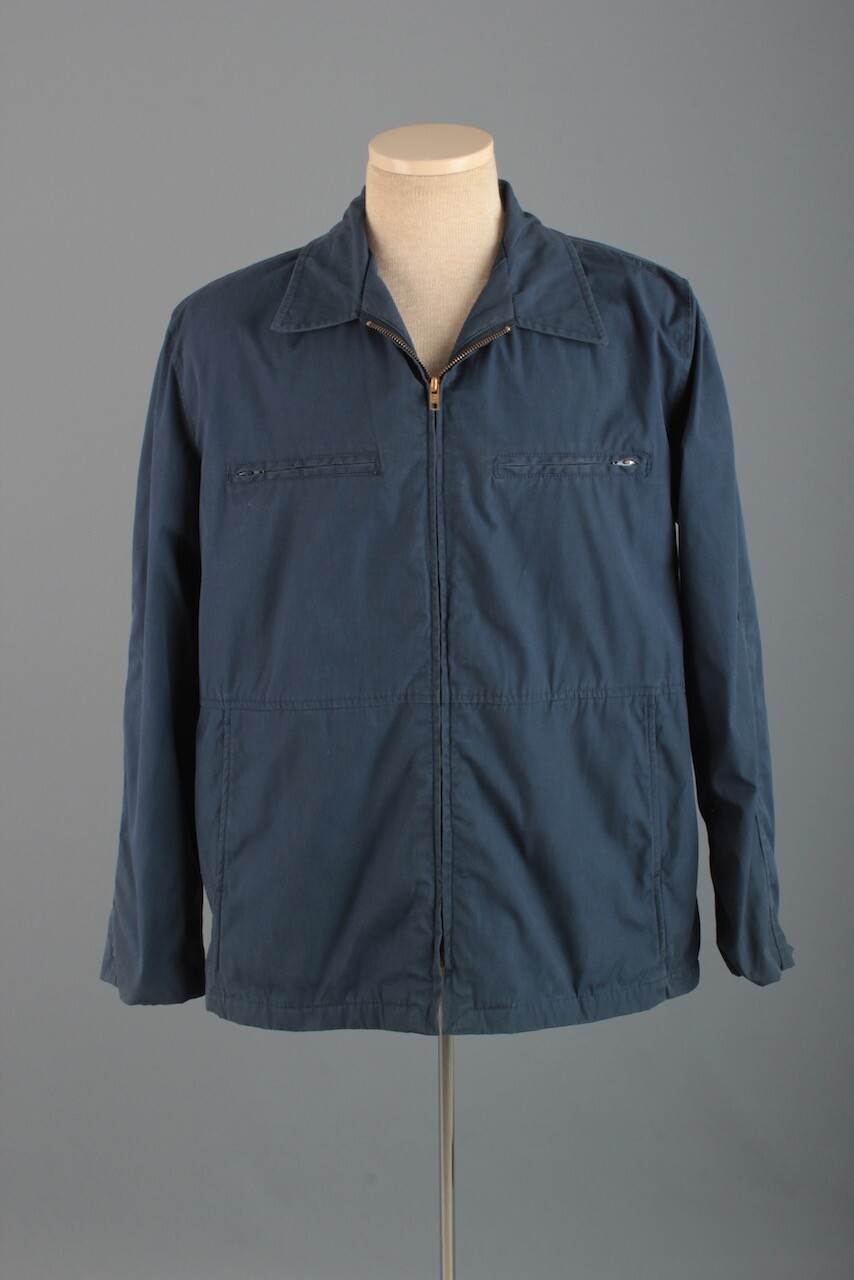 1987 USN Navy Blue Utility Jacket Size 