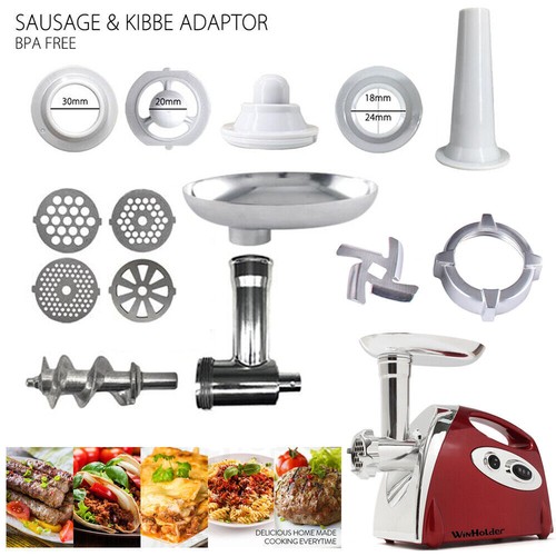 Pro 2800W Electric Meat Grinder Kitchen Food Sausage Mincer 4Blades Tool - Picture 7 of 17