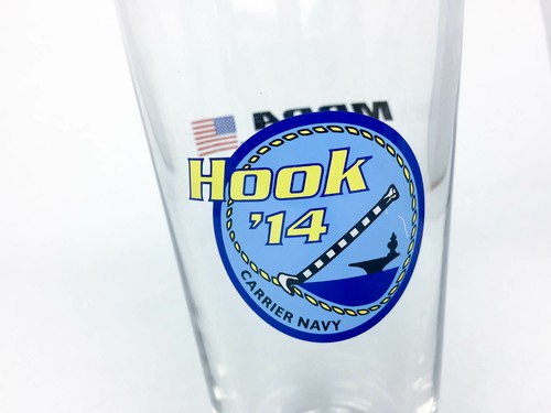MBDA Missile Systems Brimstone Missile Hook '14 Carrier NAVY Pint Glass - Scr... - Picture 5 of 5