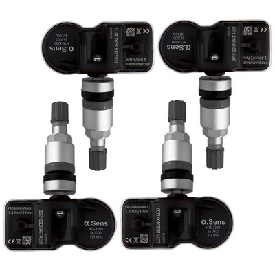 4 TPMS Plug & Play Silver Pressure Sensors for BMW 1 2 3 4 i3 i8 X1 X2 X5 X6 Misu