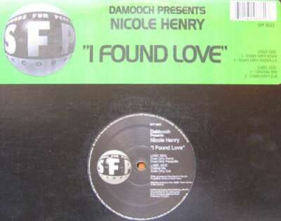 Da Mooch Presents Nicole Henry - I Found Love 12'' Vinyl Schallplatte 
