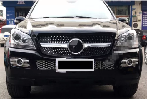Parrilla de parachoques delantero para Mercedes-Benz X164 GL-Class GL320 GL450 2007-2009 - Imagen 9 de 10