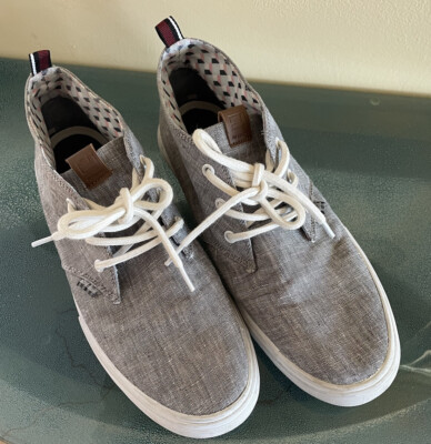 Ben Sherman Mens Shoes 9 Bristol Chukka BNM00 Gray Mid Top  display picture 2