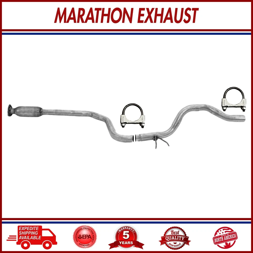 Tubo de escape trasero compatible con Chevrolet Cavalier 1999-2005|PontiacSunfire 2,2 L y 2,4 LVin (4) Foto 4 de 4