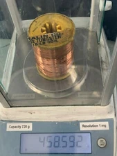 TUNGSTEN WIRE MALIN CO. (.006")