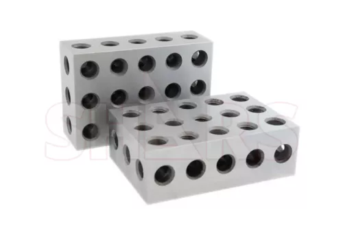 SHARS MATCHED PAIRS ULTRA PRECISION 4-6-8 468 BLOCK SET 23 HOLES 5/8-11 NEW #
