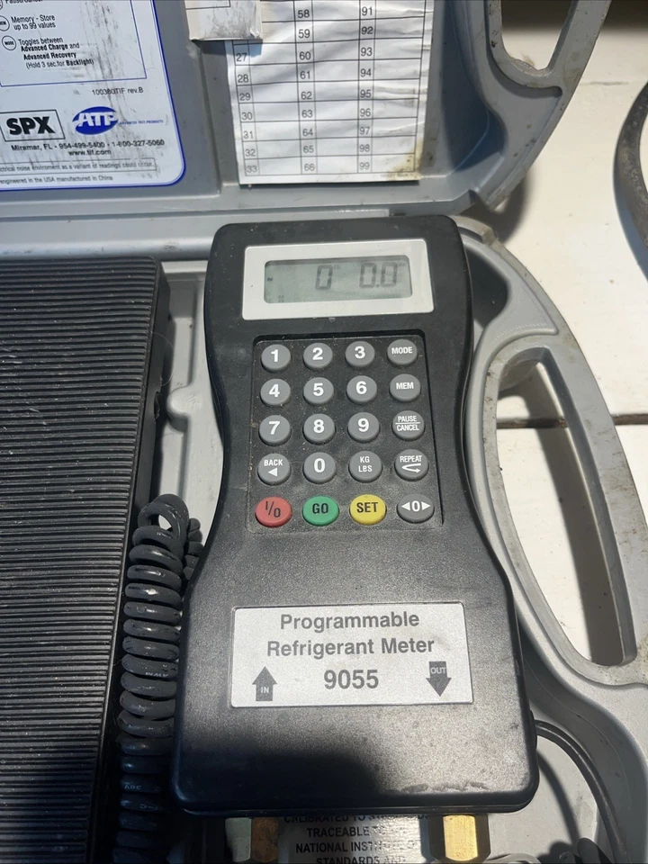 Medidor de carga/recuperación automático programable TIF 9055 - 220lb 100kg capacidad Foto 4 de 4