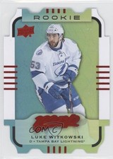 2015-16 MVP Teal - Level 3 Colors &amp; Contours Luke Witkowski #177 Rookie RC t4m