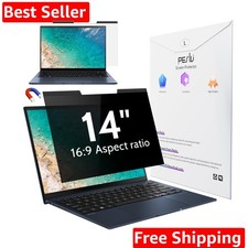 Magnetic Laptop Privacy Screen 14 inch for 16:9 Computer Monitor, 14" Removab...