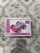 Coche de conducción de acrobacias con control remoto para niños agua caminar 4x4 en rosa!