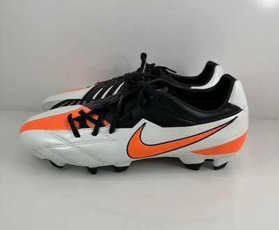 New Nike Total 90 T90 Strike IV White Orange 2011 US 9  Soccer Cleats 472547-480