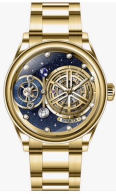 Invicta Vintage Star-Gazer Automatic Men's Watch - 47mm, Gold Color (44899)