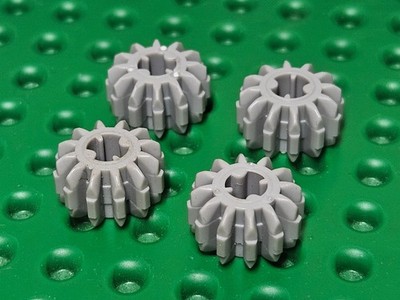 LEGO Technic Zahnrad Zahnrad Doppelkegel (z12 Zähne) [32270] Origl hellgrau x4