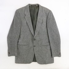 Vintage St. Michael Wool Blazer Jacket Size Medium 40 Gray