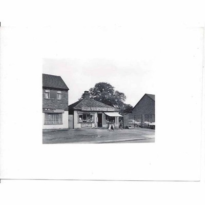PERRY BARR 299 Walsall Road Shop Front Original City Engineer Photograph 1963