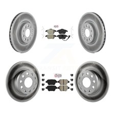 Transit Auto KGA-101987 Brake Disc and Pad Kit Front & Rear for VW GTI Beetle 12