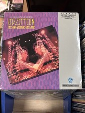 "Led Zeppelin" "The Song Remains the Same" SEALED concert Laserdisc