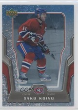 2007-08 Upper Deck McDonald's Saku Koivu #26 00ah