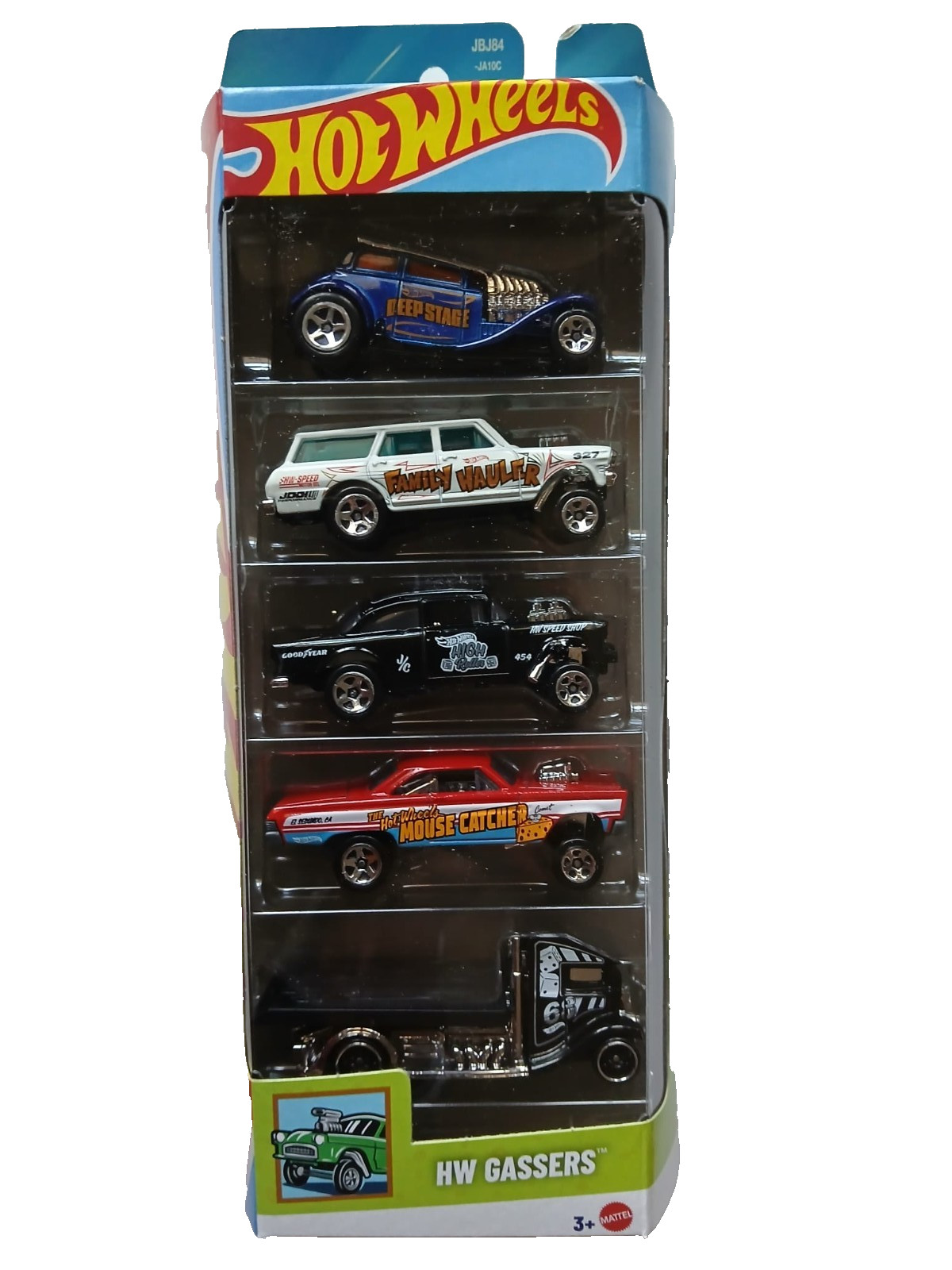 Coffret de 5 voitures Hot Wheels - Modele aléatoire - 400+ modeles - 15 thématiques 1806 - Image 4