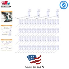100 Pack Slatwall Hooks Slatwall Accessories Slat Wall Hanging Pegboard Hange...