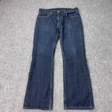 Levis 527 Jeans Mens 36x32 Blue Denim Bootcut Five Pocket Classic 100% Cotton