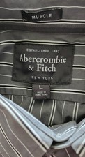 Abercrombie And Fitch Men's Striped Shirt