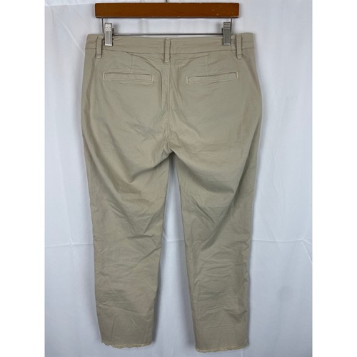 Frank & Eileen Women's Wicklow The Italian Chino Khaki Brown Pants Size 2 - Picture 5 of 8