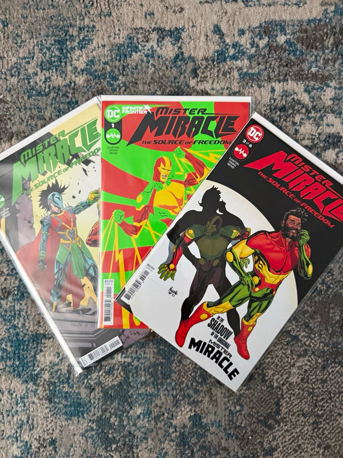 DC Comics Mister Miracle: The Source of Freedom #1-3 (2021) Comic Lot